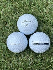 24 NEAR Mint 4A Titleist Pro V1 *2025/2026* Golf Balls -  picture