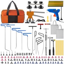 Uimoso 89pc Paintless Dent Removal Rods Stainless Steel Rod Tool Dent Repair Kit picture