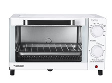 Mainstays 4 Slice Countertop Toaster Oven with 3 Settings, Includes Baking Rack picture