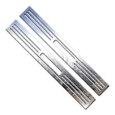 2pc. Luxury FX Stainless Door Sill w/Tread Cutouts for 2002-06 Ford Thunderbird picture