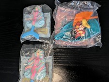 Vintage 1991 McDonald's Hook Movie Happy Meal Toys Lot Sealed Captain Hook Merma picture