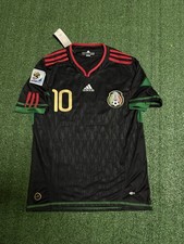 2010 Mexico Away Retro Giovani Dos Santos #10 Vintage Iconic Black 2010 LARGE picture