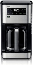 Braun BrewSense KF5350BK 12-Cup Drip Coffee Maker Bold Brew 24H  picture