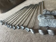 Vintage Dunlop TS Tour Special Golf Club Set 1 3 5 Woods 3-10 Irons Putter picture