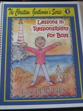 Lessons in Responsibility for Boys : Level One - PEARABLES - Very Good - See... picture