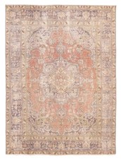 Vintage Traditional Hand-Knotted Area Rug 7'10