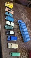 VINTAGE LESNEY ASSORTMENT OF CARS, TRUCKS & TRANSPORTER COLLECTION picture