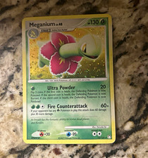 Pokemon TCG Meganium 13/123 Mysterious Treasures Holo Rare 130 HP EN picture