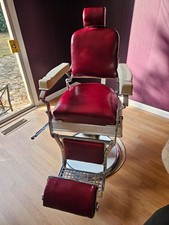koken barber chair vintage really good condition Low price-priced to sell picture