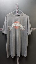 Vintage 1987 Harley-Davidson Bartels Los Angeles T-Shirt Men’s XL Black Double S picture