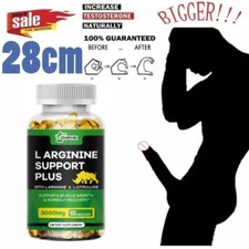 L-Arginine 60 Nitric Oxide,Testosterone Booster,Energy Support Capsules 3000 mg picture