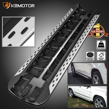 Fits 2010-2015 Mercedes-Benz GLK X204 Aluminum Running Board Side Step Bars 2PC picture