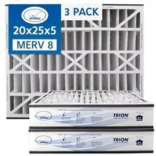 Trion Air Bear 255649-102 (3 Pack) Pleated Furnace Air Filter 20