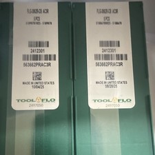 Tool-Flo Carbide Grooving Insert Indexable 563662PRAC3R (10pcs) picture