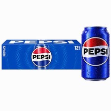 Pepsi Cola Soda Pop, 12 fl oz, 12 pack Cans,  picture