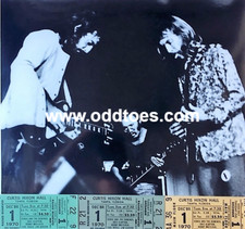 Derek & the Dominos Eric Clapton Duane Allman 1970 Set of 3 Tickets & Photo picture