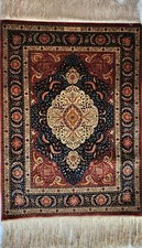 Fine Genuine Handmade Signed  Turkish Hereke Shirinian Silk Rug  picture