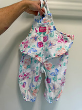 Vintage OshKosh B'gosh 12m Floral Overalls Ballerina picture