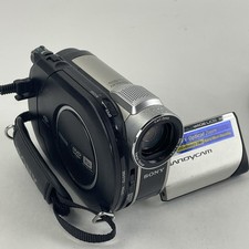 Sony Handycam DCR-DVD650 Camera ONLY Tested & Reset No Power Cord/Battery picture