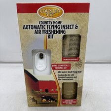 Country Vet Automatic 24 Hour Flying Insect & Air Freshening Kit NEW picture