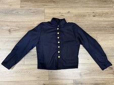 Vintage C&C Sutlery Civil War Reenactment Union Blue Wool Jacket Men's Size 42 picture