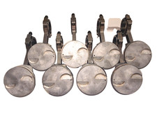 LS3 6.2 RODS & PISTONS, LS3 L99 Gen4 SET OF 8, LOW MILE TAKE OUTS. EYE CUT picture