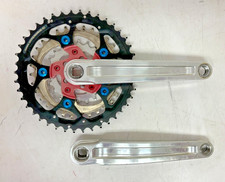 Vintage Kooka 175mm 42/32/22 Lightweight Aluminum Square Taper Crankset GREAT picture