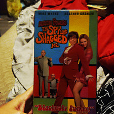 New Line Home Video Austin Powers Spy Who Shagged Me VHS 1999 NTSC PG-13 picture