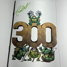 Teenage Mutant Ninja Turtles #20 Garrett Gunn 300th Turtle 300 Signed IDW LTD picture