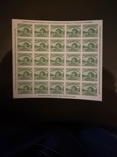 1933 United States 1 Cent Century of Progress Souvenir Sheet 20 MNH Unused picture