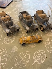 Set Of 3 Vintage Hubley Cars For  Die-cast 854-5k Lancaster Pa. picture