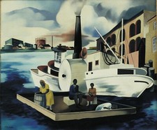 Peter Blume : The Boat : Archival Quality Art Print picture