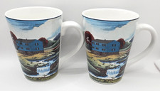Epoch Exclusives Home in Valley Coffee Mug White Set of 2 picture