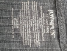 3X Joyspun Pajama Set in Gray picture