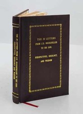 The 38 Letters From J.D. Rockefeller To His Son: Perspec [Premium Leather Bound] picture