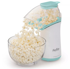 Presto 04869 PopLite Hot Air Popper Popcorn Maker for Home Kitchen,18 Cups, Aqua picture