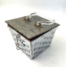 Vintage Dorset & Rex Fifth Avenue Lucite Metal Basket Weave Purse picture