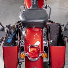 Leather Saddlebag Liners Tool Bag For Harley Touring Road Street Glide 2014-2023 picture