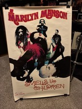 Marilyn Manson - Smells Like Children Tour Promo Poster Circa 1995 Unused & Rare picture