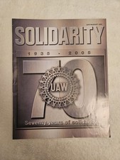 Vintage Solidarity Magazine Issue July-August 2005 picture