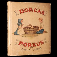 1942 First Edition with Dust Jacket - Dorcas Porkus Illustrated by Tasha Tudor picture