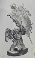 Space Marine- Ancient with Banner -Warhammer 40K Armageddon New on Sprue picture