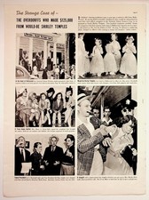 1939 Hollywood Child Talent Agency Scandal Overdorff Shirley Temple Magazine picture
