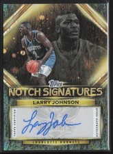 2025-26 Topps #TNS-LJ Larry Johnson Topps Notch Signatures Holo Foil Auto picture