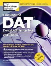Cracking the DAT (Dental - Paperback, by The Princeton Review - Very Good picture
