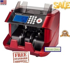 CARNATION Bank money counter machine USED & Counterfeit Bill Detector UV and MG picture