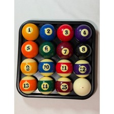 Vintage Super Aramith Pool Ball Set 2.25