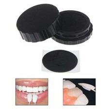 1-10pcs Dental Veneer Rinse Crown Porcelain Veneers Round Box Sterilize Etch picture