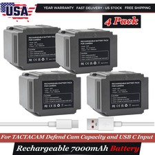 4-Pack Defend Rechargeable Lithium Battery For TACTACAM Cellular Security Camera picture