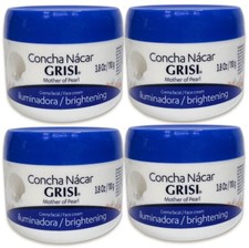 Grisi MOTHER OF PEARL Skin Lightening Cream CONCHA NACAR Aclarante 3.8 oz 4-Pack picture